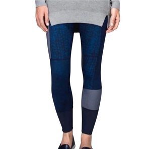 *RARE** Lululemon Wunder Under Leggings SASHIKO